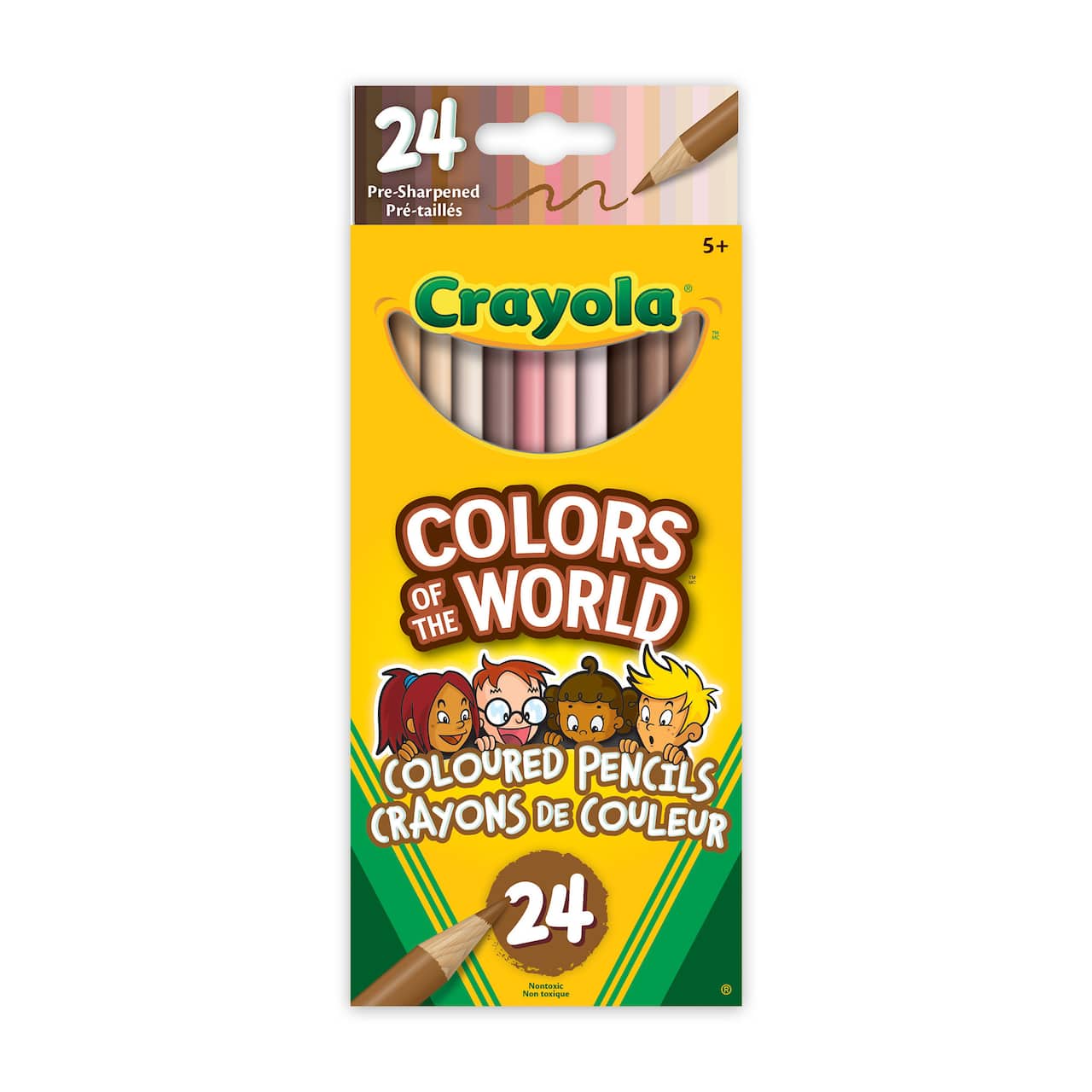 Crayola® Colors of the World Colored Pencils, 24ct.